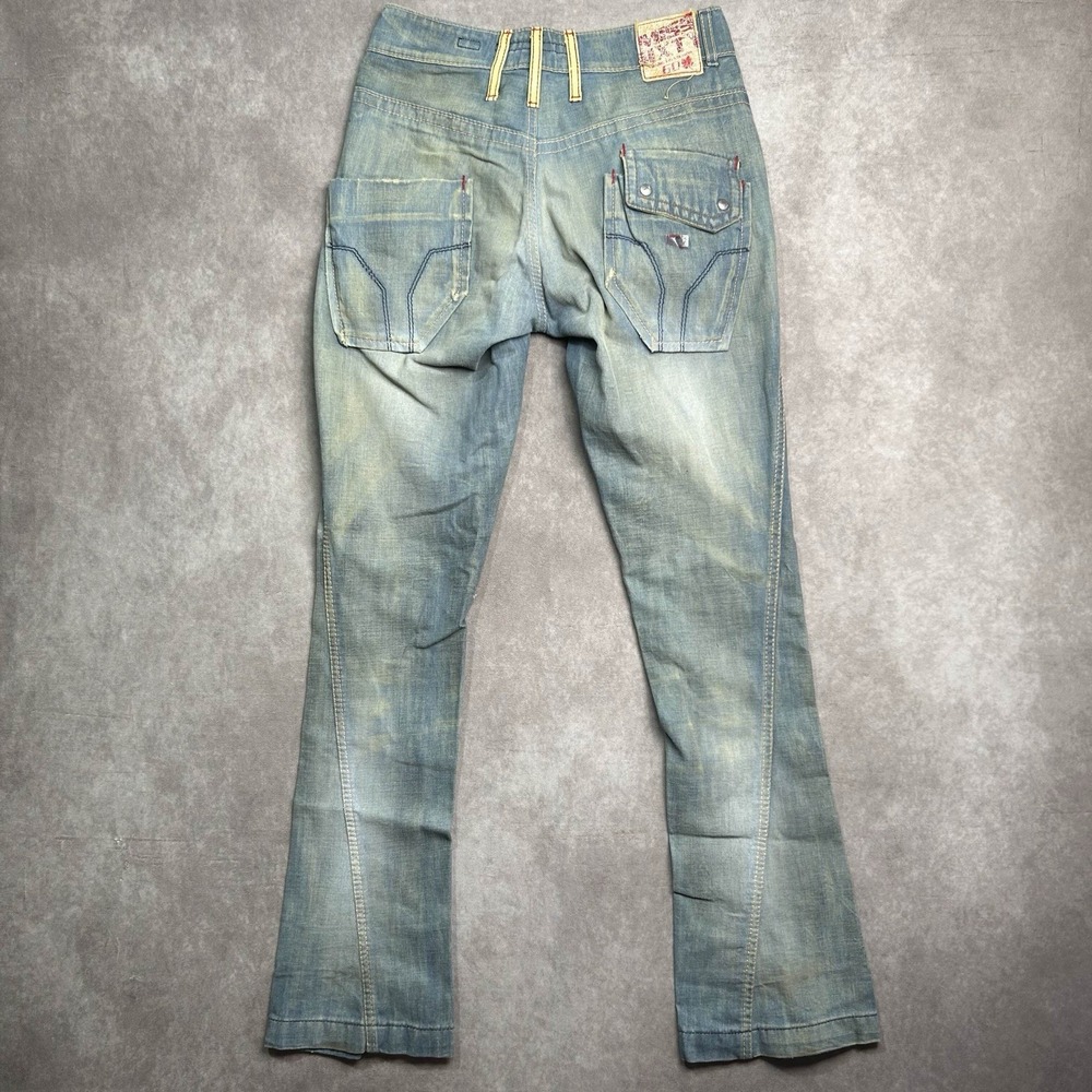 Miss Sixty Light Wash Blue Flare Jeans - Picture 2 of 9